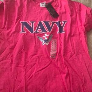 Navy tee shirt